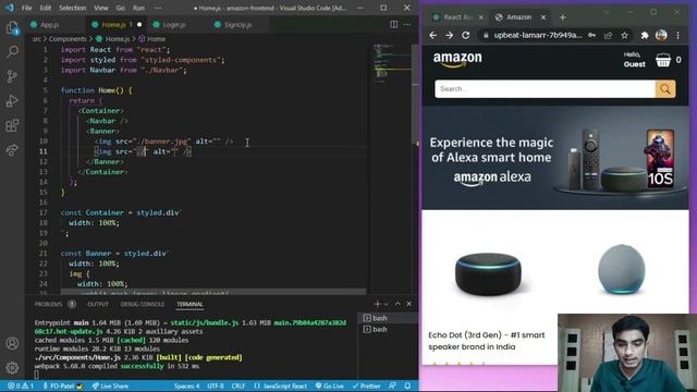 #3 Let's Build Home Page | Amazon Clone | React | MERN Stack ?? смотреть онлайн