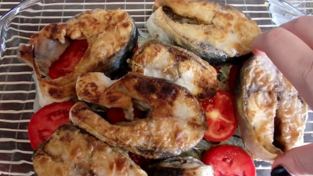 Тунец запеченный в духовке смотреть онлайн