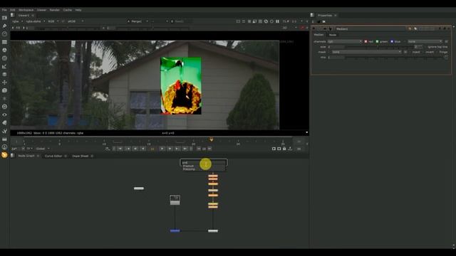 Precomp node - Learn to work efficiently in nuke смотреть онлайн