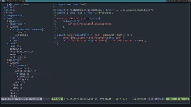 Type checking fetch requests with TypeScript + zod смотреть онлайн