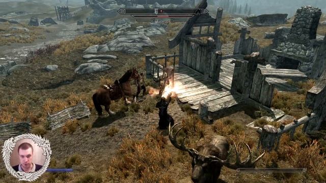 ֎ Деревня Драконий дом / Western Watchtower Hamlet ֎ Обзор мода для Skyrim #19 смотреть онлайн