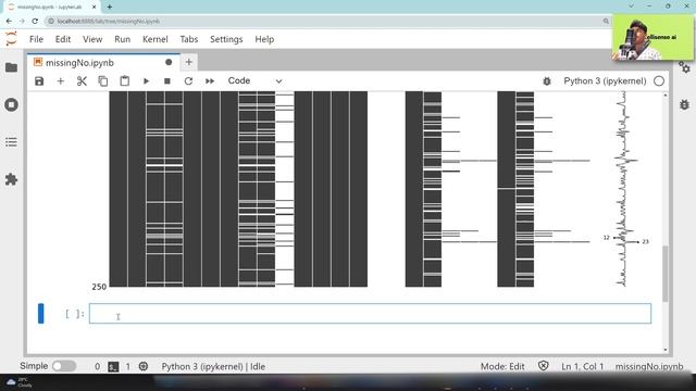 Visualizing and Analyzing Missing Your Data with Python's Missingno Library смотреть онлайн
