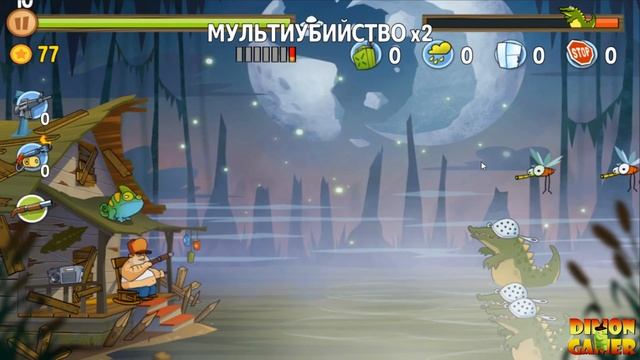 Прохождение игры Swamp Attack (Android) #6 (Злобная Бочка) смотреть онлайн