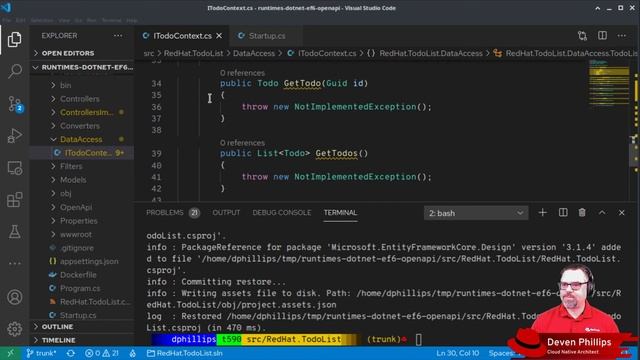 Adding EntityFramework To Our ASP.NETCore REST API Project смотреть онлайн
