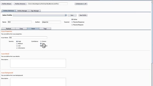 RCE with BurpBounty смотреть онлайн