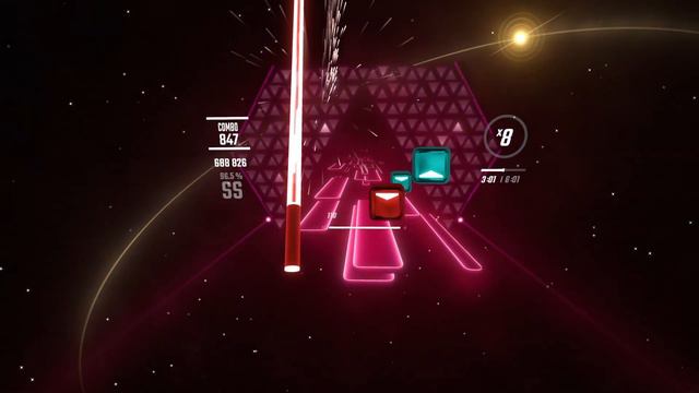Beat Saber Daft Punk | Get Lucky (feat. Pharrell Williams and Nile Rodgers) [Expert] смотреть онлайн