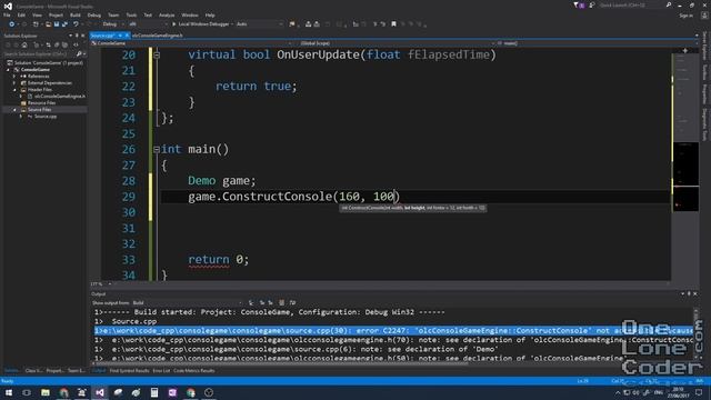 Command Prompt Console Game Engine смотреть онлайн