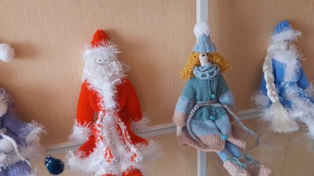 Новогодние куклы из ткани своими руками. смотреть онлайн