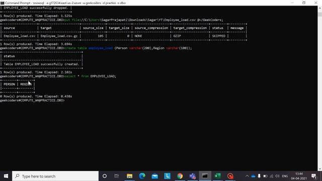 How to load data from local system into table using Snowflake| Snowflake Tutorial| смотреть онлайн