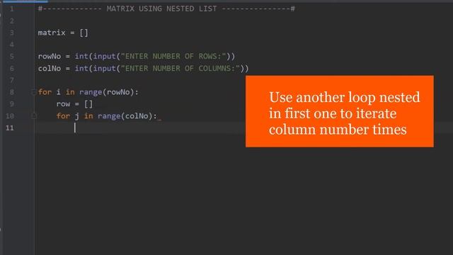 PYTHON IN SHORT | How To Take Matrix Input From User смотреть онлайн