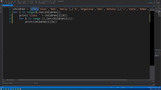 Python tutorial #6 | LISTS INSIDE LISTS смотреть онлайн