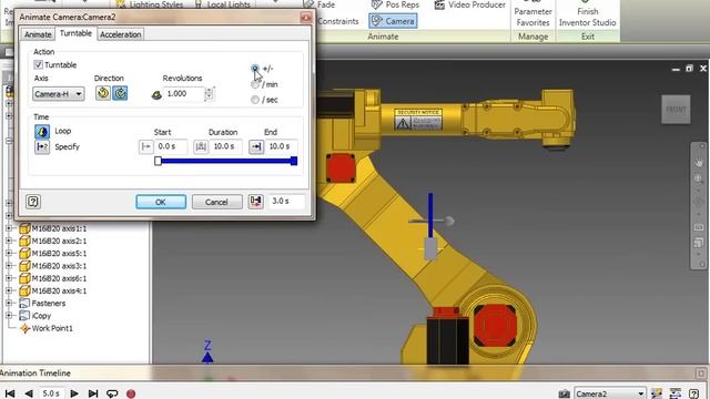 Autodesk Inventor Tips & Tricks - Animate Camera In Inventor Studio смотреть онлайн