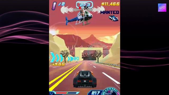 Race using car Bugatti Veyron 16.4 Grand Sport | Asphalt 6 Adrenaline | Java Game Part - 48 смотреть онлайн