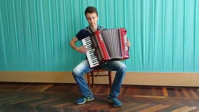 Даниил Лихобаба, аккордеон, П. Пиццигони, "Свет и тени" смотреть онлайн