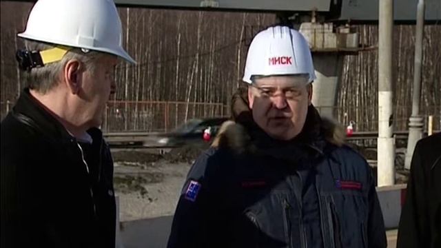 Осмотр реконструируемой транспортной развязки на пересечении МКАД и Ленинского проспекта смотреть онлайн
