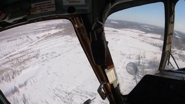 Ми-8 (Mil-8) взлет-посадка, глазами пилотов! смотреть онлайн