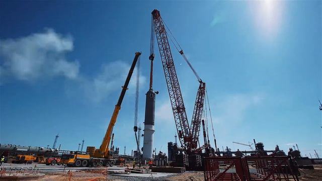 Монтаж оборудования комплекса глубокой переработки нефти смотреть онлайн