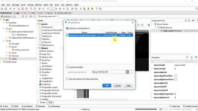 Học lập trình Android - Bài 09 Chạy ứng dụng смотреть онлайн