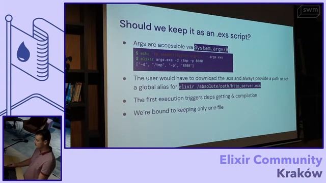 Bartek Błaszków - 'p̶y̶t̶h̶o̶n̶ elixir -m http.server' | Software Mansion смотреть онлайн