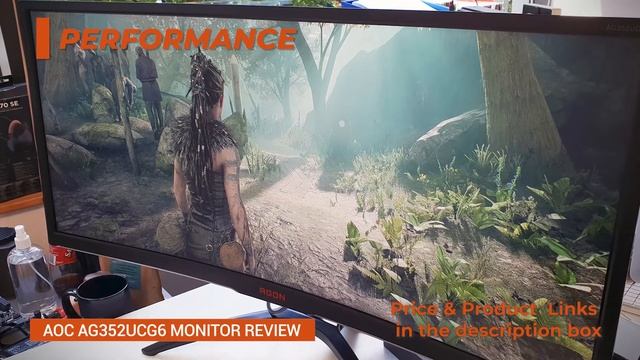 ✅AOC AG352UCG6 Review: 3440×1440 120Hz G-SYNC UltraWide Curved Gaming Monitor смотреть онлайн