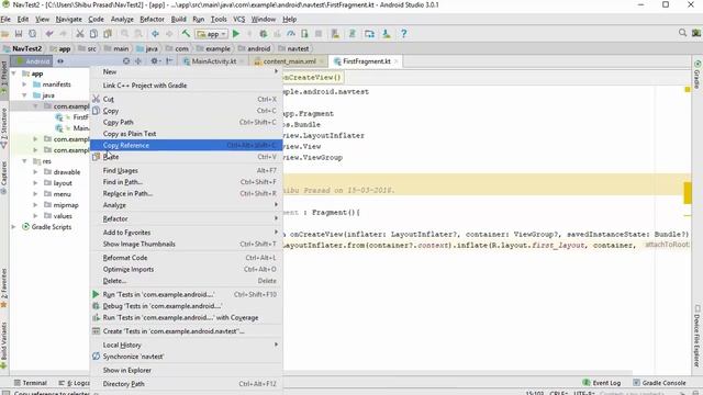 Create a Navigation Drawer | Android Studio 3.0.1 | Kotlin | 2018 смотреть онлайн