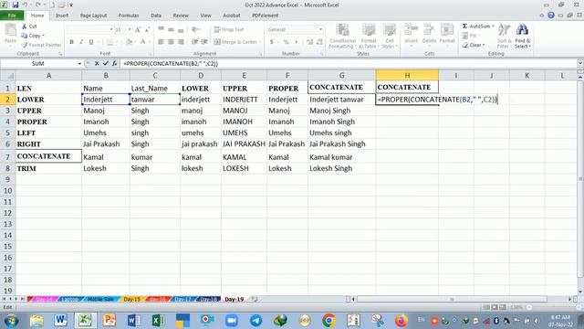 Advance Excel Training Day-19 | Advance level text Function in excel | Real life problem & Solution смотреть онлайн