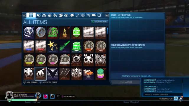 *LIVE* Rocket League Trading | New Item Shop | Playing Games | Giveaway at 3k! PSN: ZintieYT смотреть онлайн