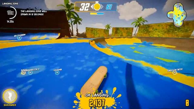 DECKSPLASH FREE WEEK ? Skateboarding With Paint ? Lets Try Games ? смотреть онлайн