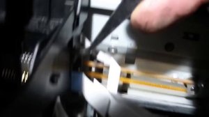 Как снять печатающую головку у принтера Epson TX200(АККУРАТНО ШЛЕЙФ)
