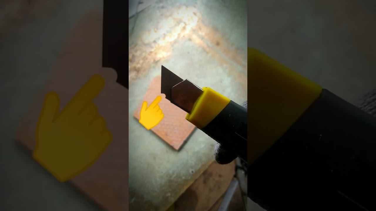 Лайфхак как разрезать плитку #лайфхаки смотреть онлайн