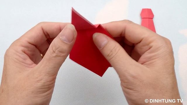 How to make a paper neck tie ? Paper tie | Origami NeckTie Tutorials | paper toys смотреть онлайн