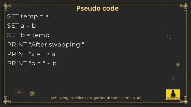 30 Second java code to Swap the two numbers! смотреть онлайн