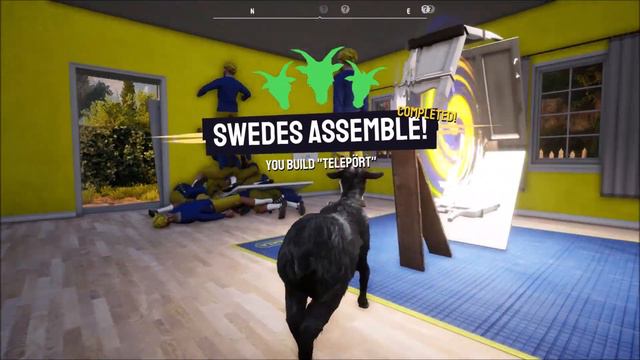 "Goat Simulator 3" - Swedes Assemble! Quest Guide (Full Event Walkthrough) смотреть онлайн