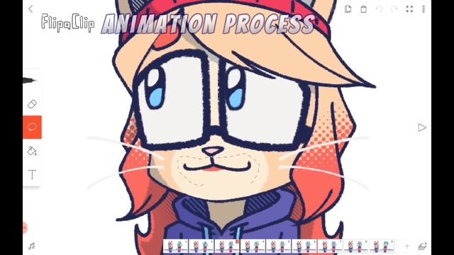 How I animate on IbisPaint X and FlipaClip смотреть онлайн
