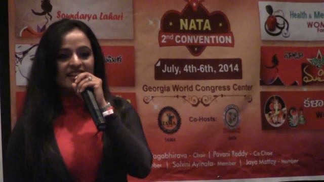 Space Engineer Kavya Manyapu at 2nd NATA Convention in Atlanta July 5th 2014 смотреть онлайн