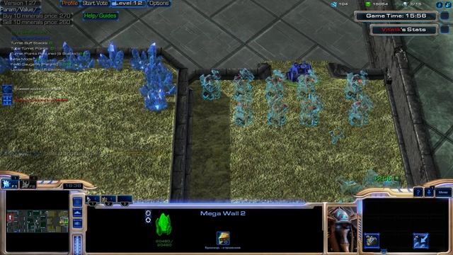Starcraft 2 Heart of the Swarm сетевая игра №2(игротека warship и probe vs zealot) смотреть онлайн