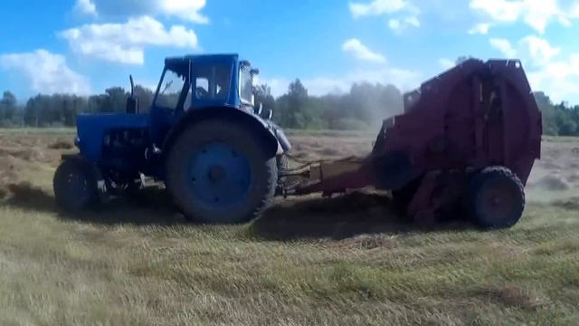 Sj4000 Заготовка сена на заливных лугах МТЗ 50+ПРФ145 и МТЗ 80+грабли колёсно пальцевые Agrolead смотреть онлайн