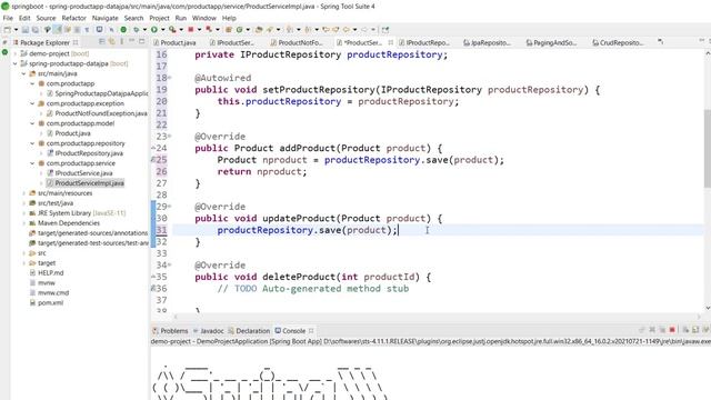 Spring Boot tutorials | Spring Data JPA - Performing CRUD operations using spring-data-jpa смотреть онлайн
