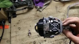 Volkswagen Multivan T5  тюнинг фар (ретрофитинг, установка Bi Led модулей, чернение фар)