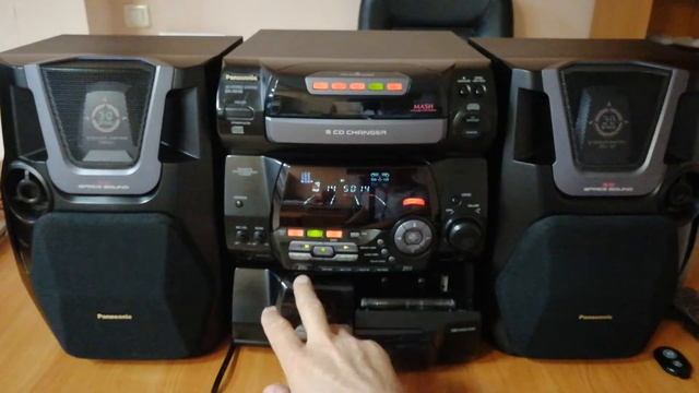 музыкальный центр PANASONIC SA-AK40 sound test смотреть онлайн