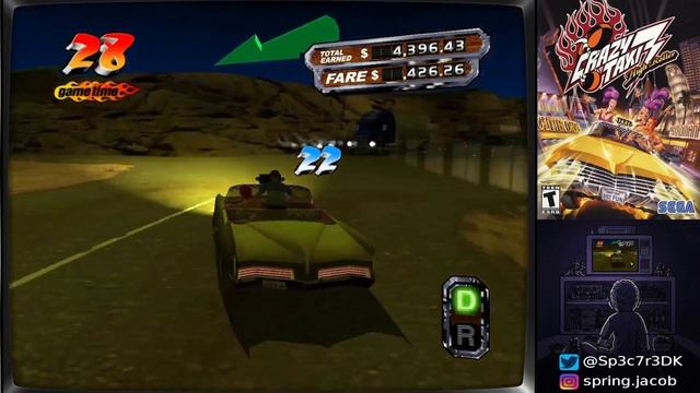 1cc #95 - Crazy Taxi 3 смотреть онлайн