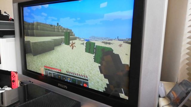 Minecraft Java-Edition running on Nintendo Switch смотреть онлайн