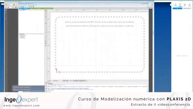 Extracto Videoconferencia “Curso De Modelización Numérica Con PLAXIS 2D”