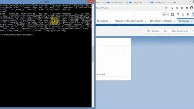 Change Data Capture (CDC) Salesforce смотреть онлайн