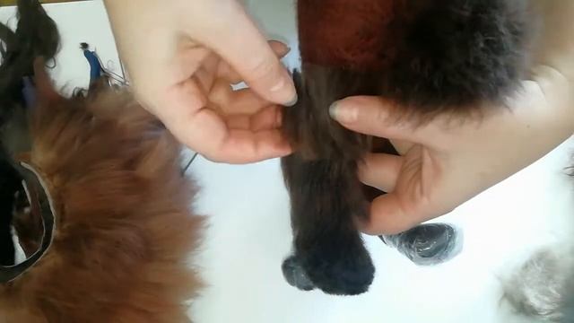 Мастер класс по валянию из шерсти. Скульптура из шерсти кошечка Вельвет. #валяниеизшерсти смотреть онлайн