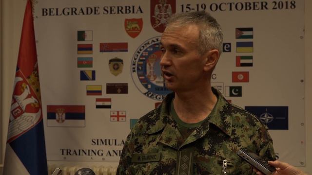 Dan visokih zvanica na vežbi REGEX 18, pukovnik Mičo Branković смотреть онлайн