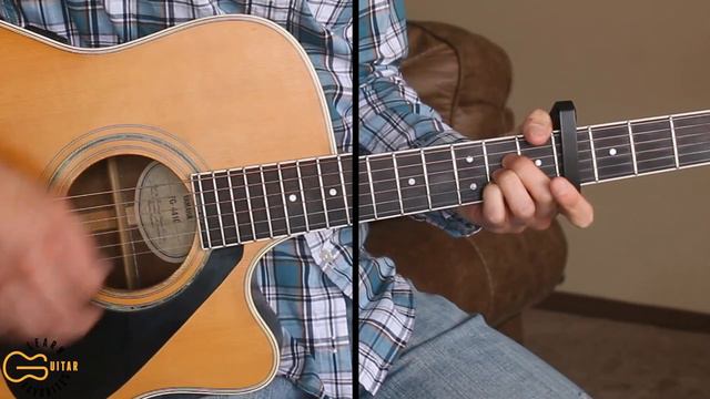 How To Play "Homemade" by Jake Owen On Guitar | Lesson | Tutorial смотреть онлайн