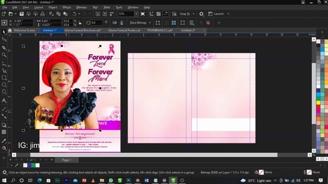 How to Design a Funeral Program Design | 2021 смотреть онлайн