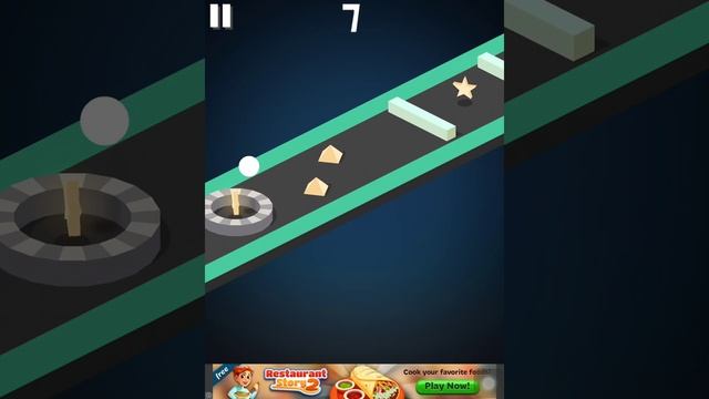 SLOW DOWN (Ketchapp) Review | Twisted controls & a bouncing ball! | iOS Gameplay (Android/iPhone) смотреть онлайн