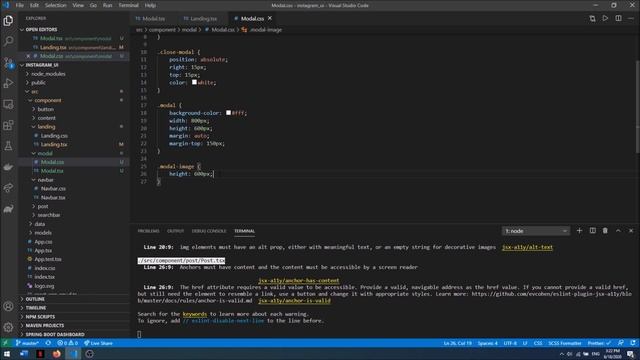 Creating Instagram UI with ReactJS - Part 3: Modal смотреть онлайн